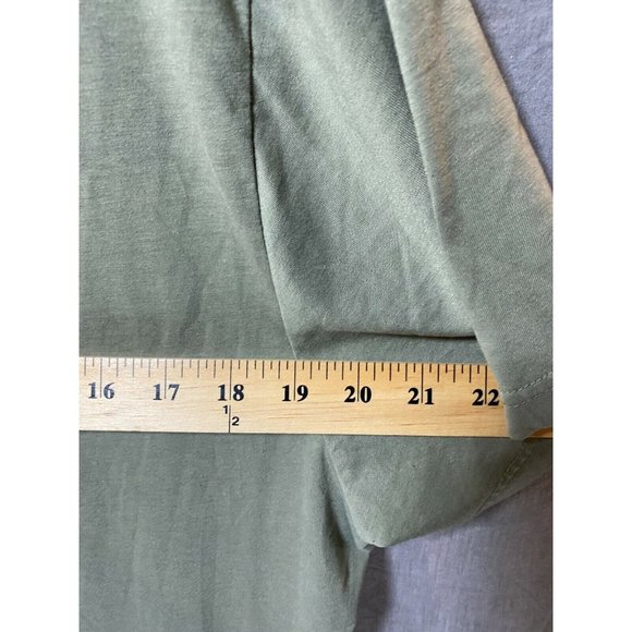 Puma EVO Shirt Adult XXL Green Black Striped Pullover Short Sleeve Tee Mens - Picture 9 of 9